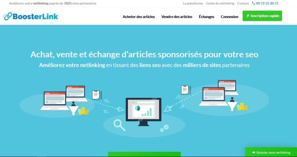 Boosterlink -netlinking SEO WordPress