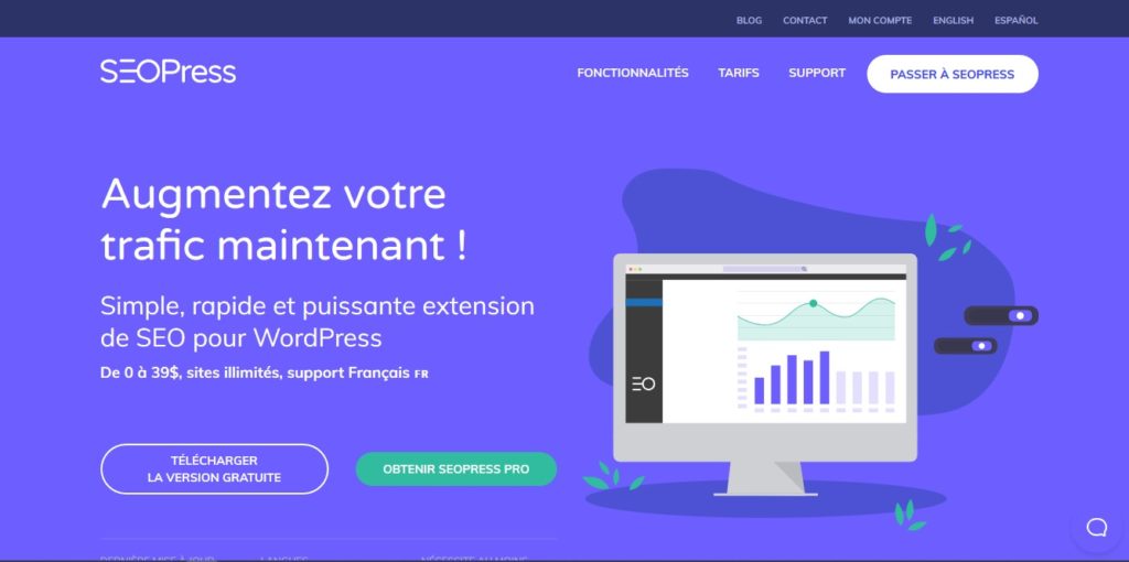 SEOPress - extension wordpress